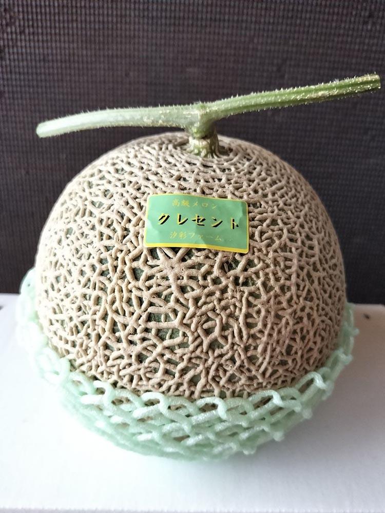 783.【先行予約】青肉メロンの新星「クレセントメロン」満足の２玉セット　※2026年７月中旬より順次発送予定