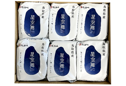 もっちりごはん星空舞【お米 米 パックごはん パック 数量限定 包装米飯 星空舞 オリジナル品種 12パック うるち米 簡単 鳥取県産】