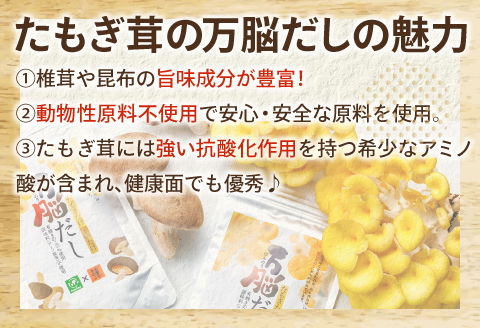 HO08：たもぎ茸の万脳だし ２袋