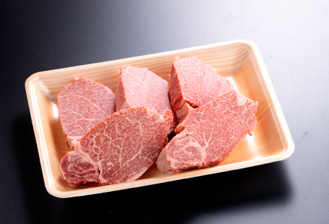 【A5】鳥取和牛ヒレステーキ 5枚【750g A5等級 ヒレ ステーキ 赤身肉 最高級部位 鳥取 和牛 ご自宅用 ギフト 熨斗 プレゼント お取り寄せ グルメ 冷凍】