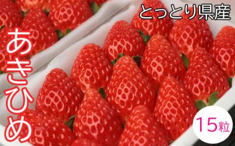 OT02：鳥取県産いちごあきひめ　ギフト箱　15粒