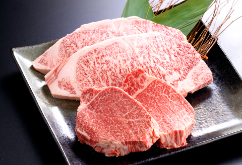 【A5】鳥取和牛ステーキ食べ比べセット【A5等級 サーロイン 200g ヒレ 150g ステーキ 食べ比べ セット 鳥取 和牛 ご自宅用 ギフト 熨斗 プレゼント お取り寄せ グルメ 冷凍】