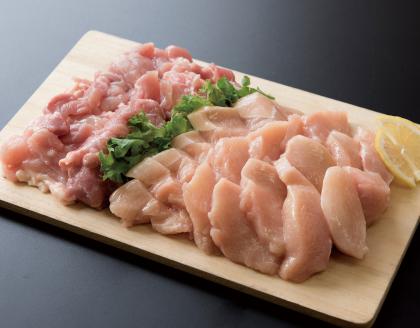 AS-04　大山豚スライス・大山ハーブ鶏切り身セット(1.5ｋｇ)