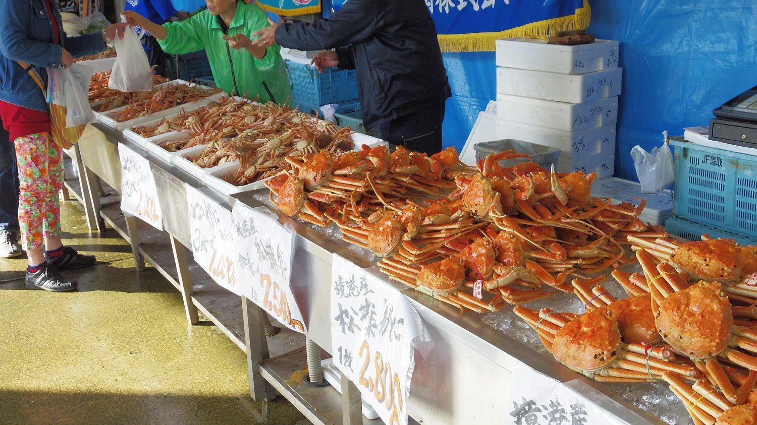 OM-20冷凍ボイル松葉ガニ（400～500gを2枚）