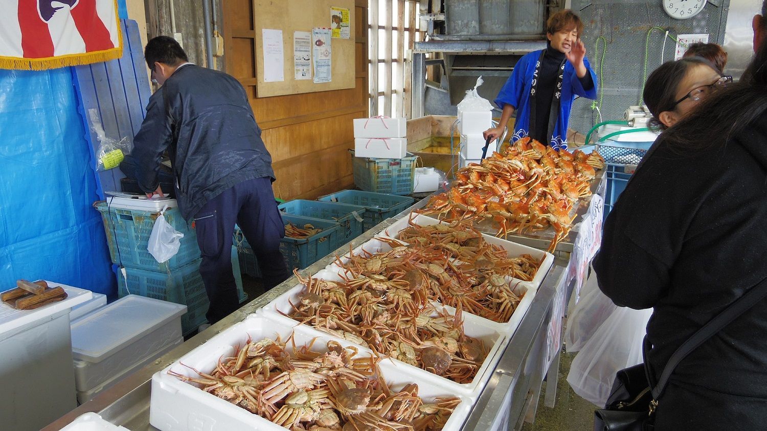 OM-24　[冷凍]ブランドタグ付ボイル松葉ガニ(400～500gを2枚)