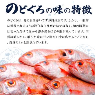 OM-38　白身のトロ「のどぐろ」の干物（3枚）