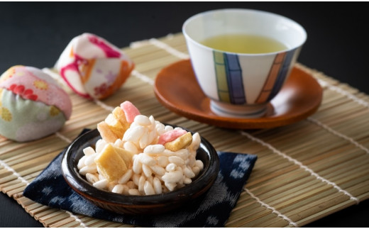 RT-01　昔懐かしい味　ぽん菓子セットA（白米・玄米・あられ）