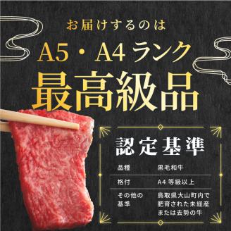 HA-05　大山黒牛バラ焼肉　600g