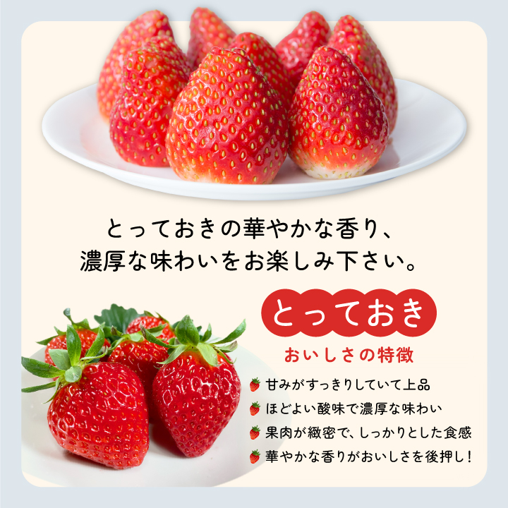 MI-03　とっておき苺【約200g×4パック】