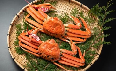 OM-27ブランドタグ付ボイル松葉ガニ（600～700gを2枚）