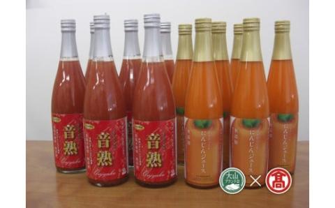 BF7　トマトジュースとにんじんジュースセット（大山ブランド会）