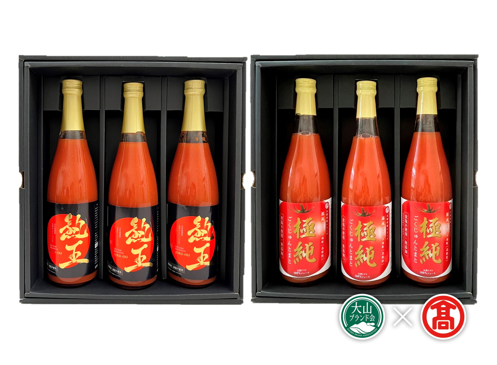 BF12　領布会　トマトジュース４種飲み比べセット（大山ブランド会）