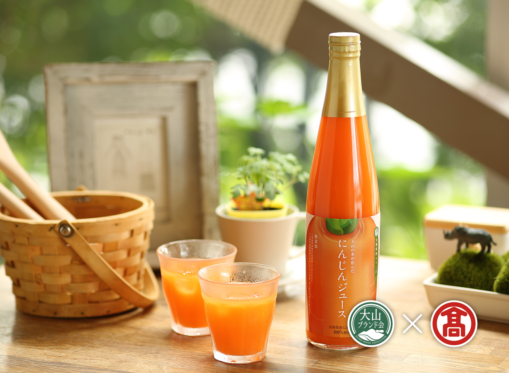 BF5＜日南トマト加工＞にんじんジュース6本セット（大山ブランド会）