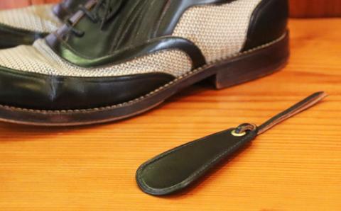 本革製携帯用靴ベラ