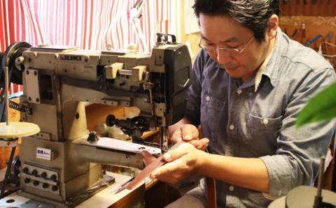 本革製携帯用靴ベラ