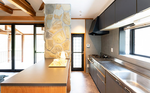 虹の村コテージ宿泊券（5,000円分）鳥取県南部町 / 緑水園 / 緑水湖