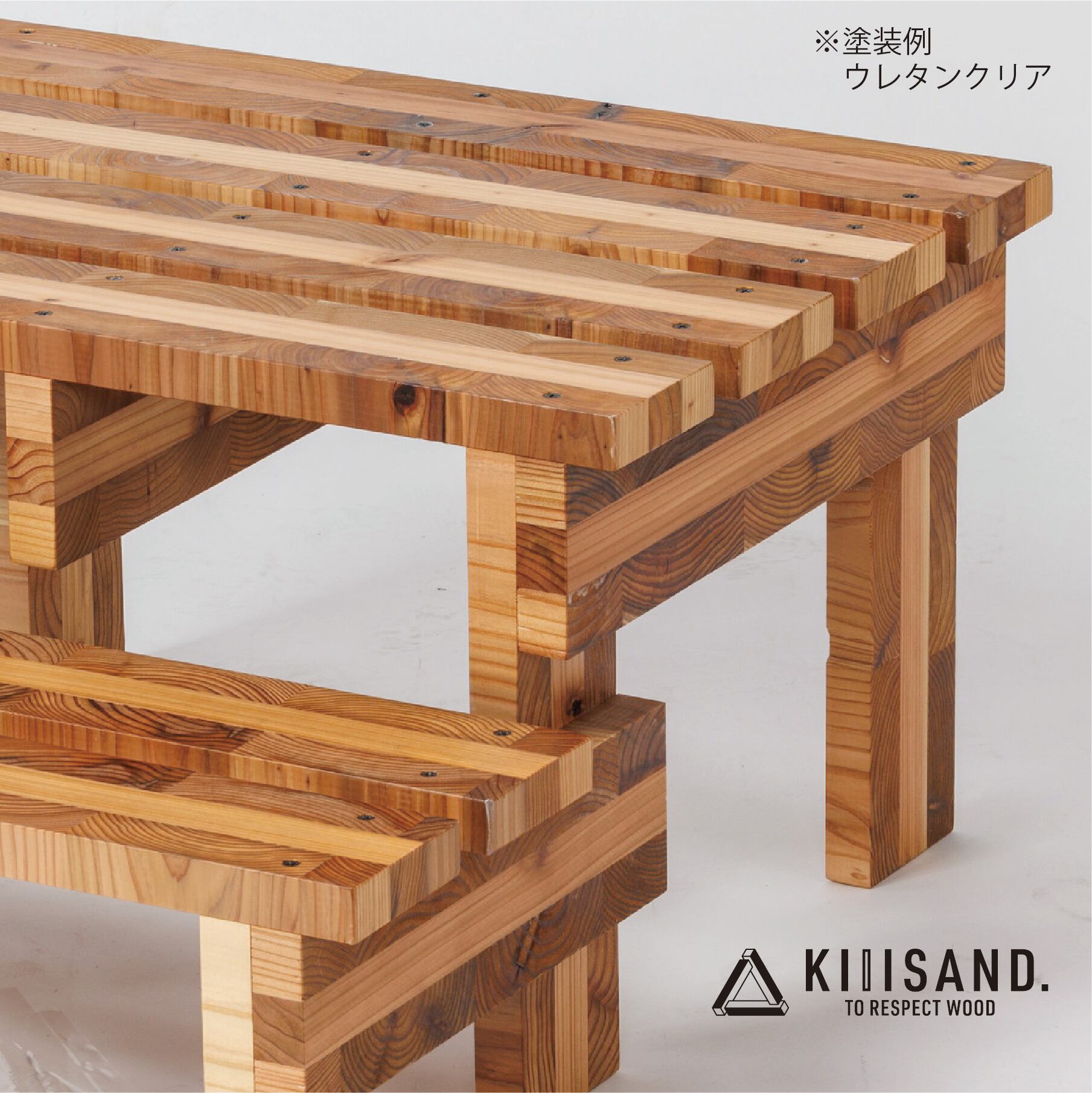 ＜DIY用＞ ステップ PARTS KIT (木材パーツ19本・ビス74本・ボンド１本) 材木 木 SDGs 木 Kiiisand. CLT 無塗料 鳥取CLT