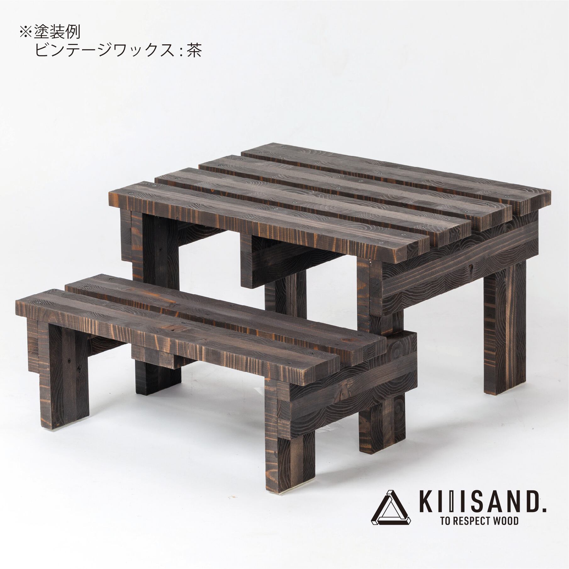 ＜DIY用＞ ステップ PARTS KIT (木材パーツ19本・ビス74本・ボンド１本) 材木 木 SDGs 木 Kiiisand. CLT 無塗料 鳥取CLT