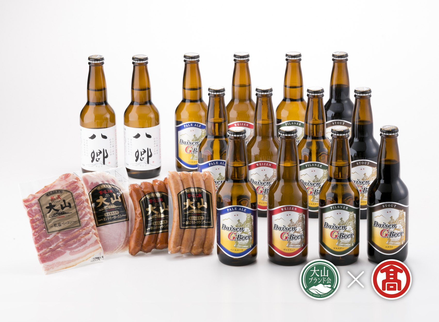 AX3＜大山Gビール＞大山Gビール・大山ハム詰合せA（大山ブランド会）