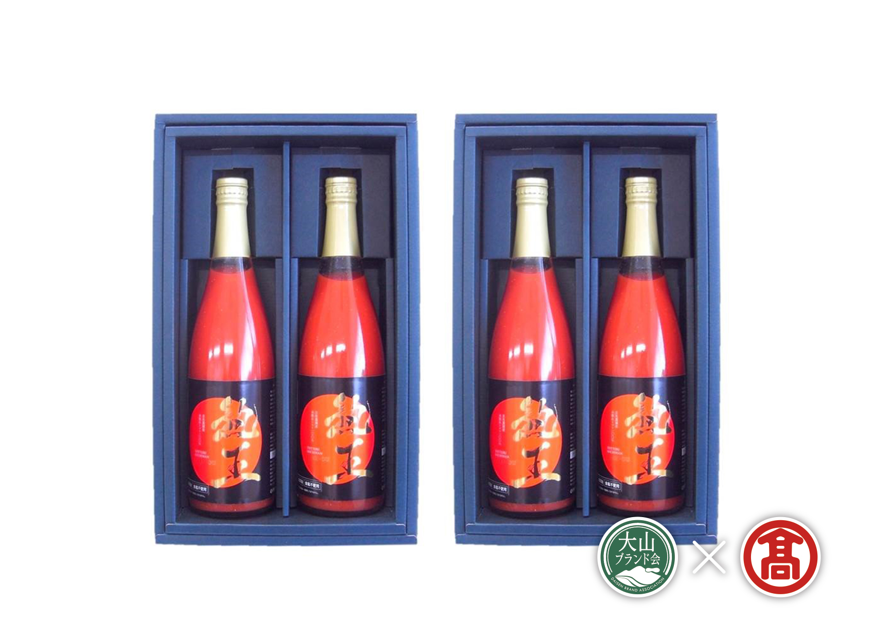 BF2＜日南トマト加工＞熟王4本セット（大山ブランド会）