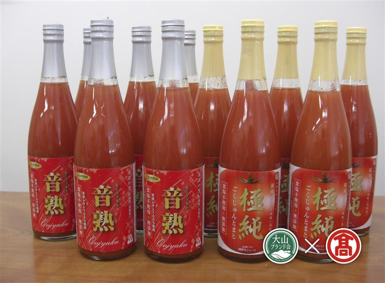 BF6＜日南トマト加工＞トマトジュースセット（大山ブランド会）