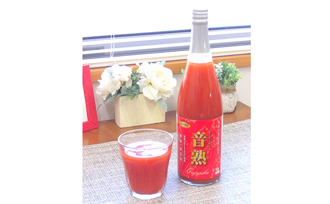 星降る里日南町　完熟桃太郎トマトのトマトジュース6本