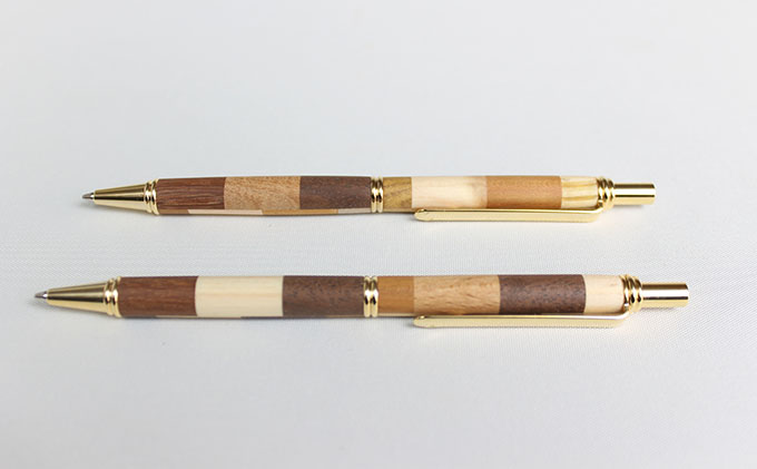 寄木のシャープペンシル・チェック