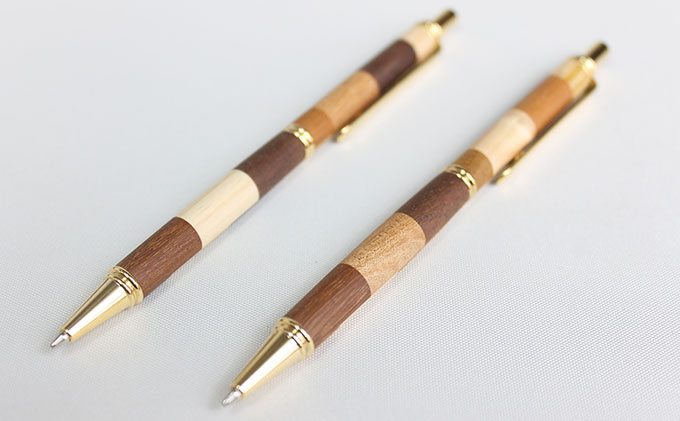 寄木のシャープペンシル・チェック