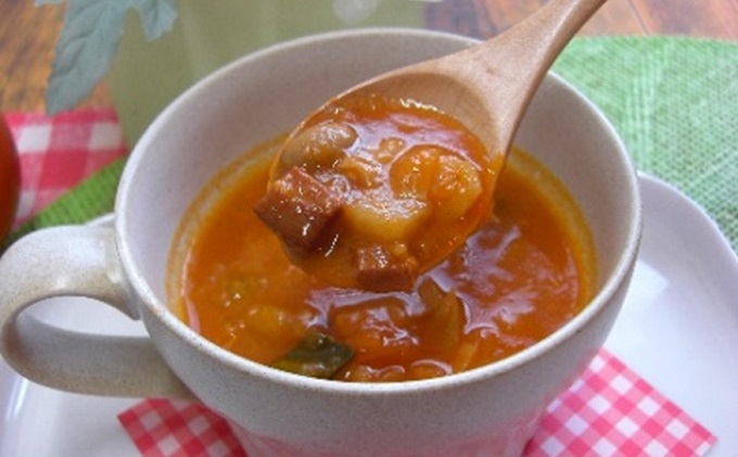 星降る里日南町の完熟とまとたっぷりレトルト4種4個セット