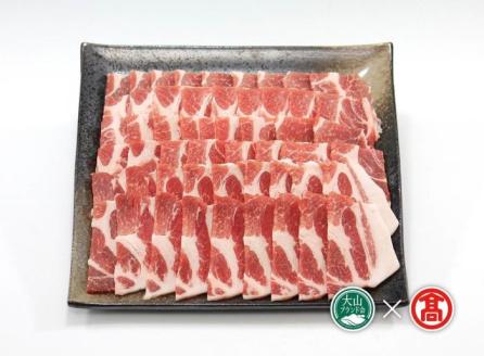 ＜大山物語＞氷温熟成　大山豚　焼肉用（大山ブランド会） 19-AF9 0917