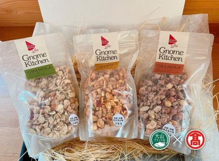 ＜ノームキッチン＞フルーツグラノーラセット（大山ブランド会） 米子高島屋 27-DE1 0946
