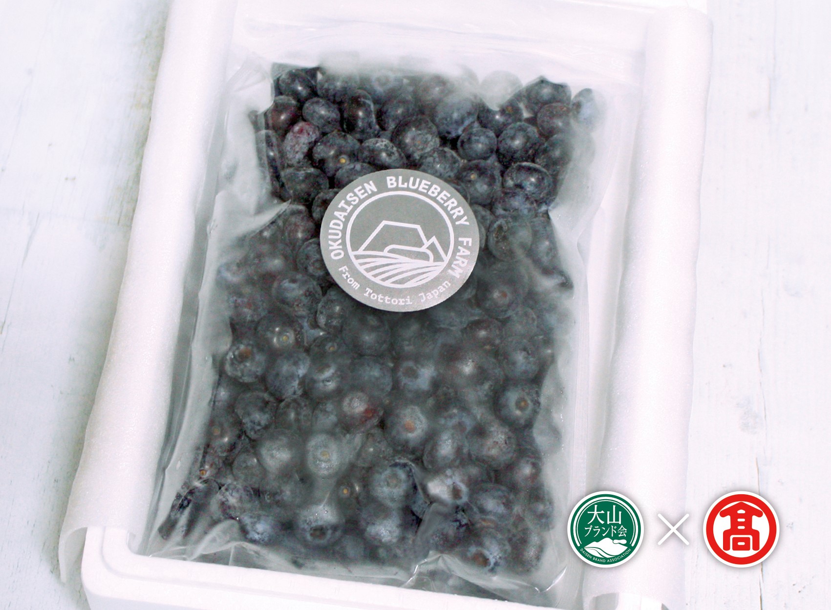 冷凍ブルーベリー（大山ブランド会）奥大山ブルーベリーファーム 米子高島屋 19-BI4 0380