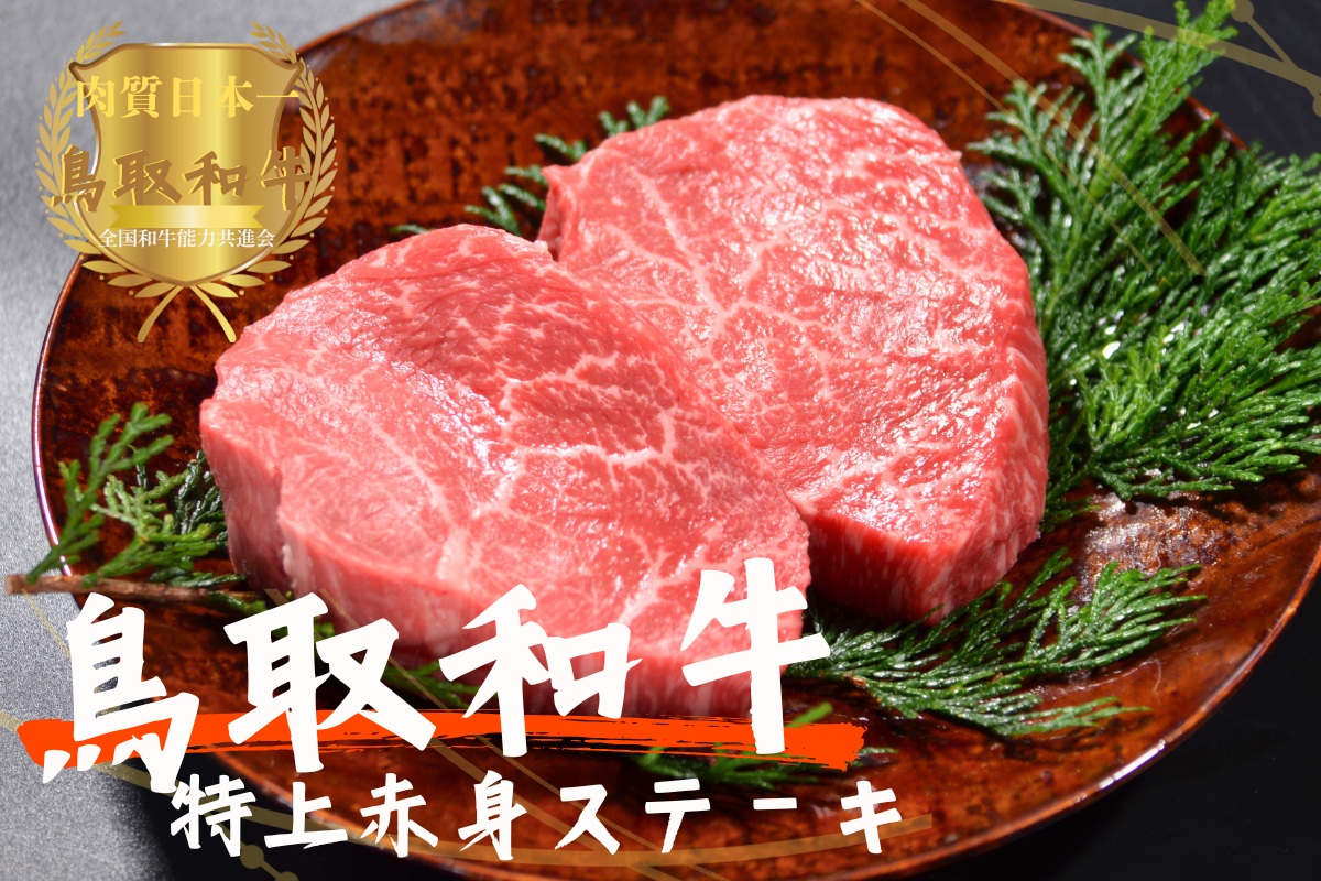 鳥取和牛特上赤身ステーキ 10枚（計1kg）牛肉 やまのおかげ屋 KF1499 1158