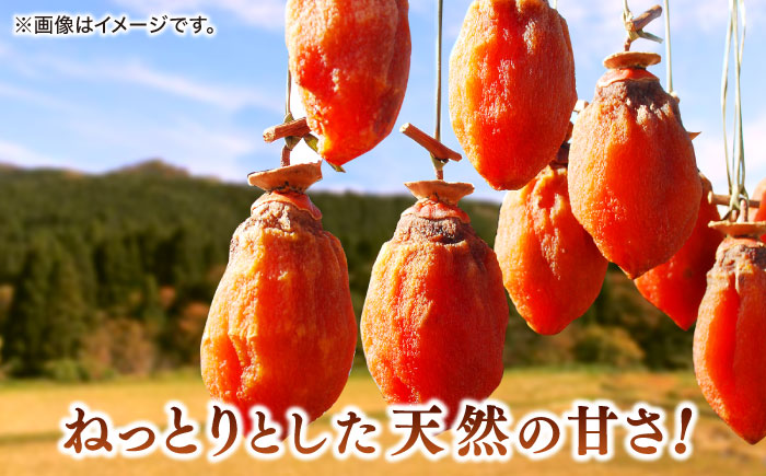 【手作り干し柿用渋柿】西条柿 Lサイズ 5kg(約25玉程度)干し柿作りセットロープ付き 島根県松江市/道の駅本庄企業組合 [ALCW002] 柿