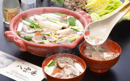 鴨南蛮そばセット5人前 島根県松江市/有限会社八雲庵 [ALCZ001] そば