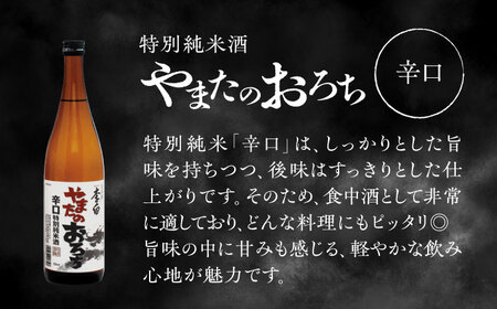 食事を格上げする一杯！李白【特別純米】やまたのおろち 辛口・超辛口720ml×2本セット 島根県松江市/李白酒造有限会社 [ALDF002] お酒