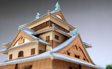 Woody JOE製 木製建築模型 1/150 松江城 島根県松江市/有限会社ベニヤ模型 [ALDZ001] おもちゃ