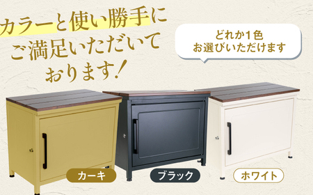 【カーキ】【人気ポストメーカー】宅配ボックス 大容量 屋外 マンション 個人宅 ベンチ型 WKUT 島根県松江市/合同会社カバポスト [ALEH007-1] カーキ