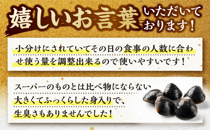 【全12回定期便】生産量日本一！宍道湖産 ヤマトシジミMサイズ（真空冷凍） 80g×15袋 島根県松江市/有限会社日本シジミ研究所 [ALBS005]