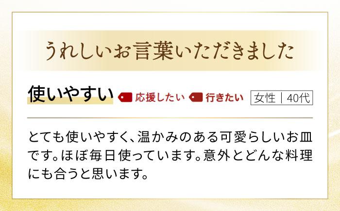 スリップウェア 皿 島根県松江市/株式会社湯町窯 [ALDM005] 食器