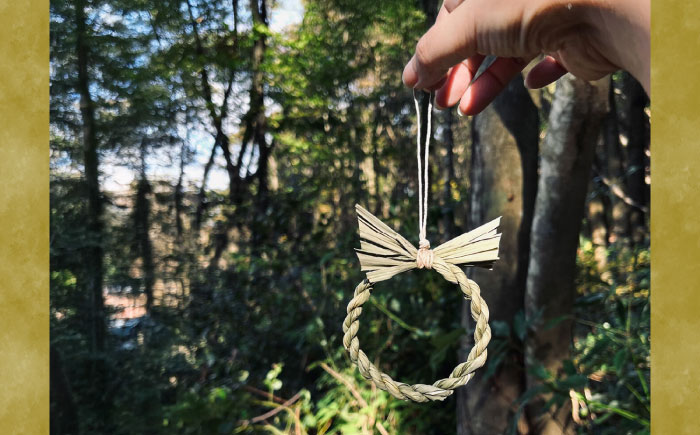 まこものしめかざり ストラップ 島根県松江市/豊付堂 [ALEM002] 雑貨 日用品