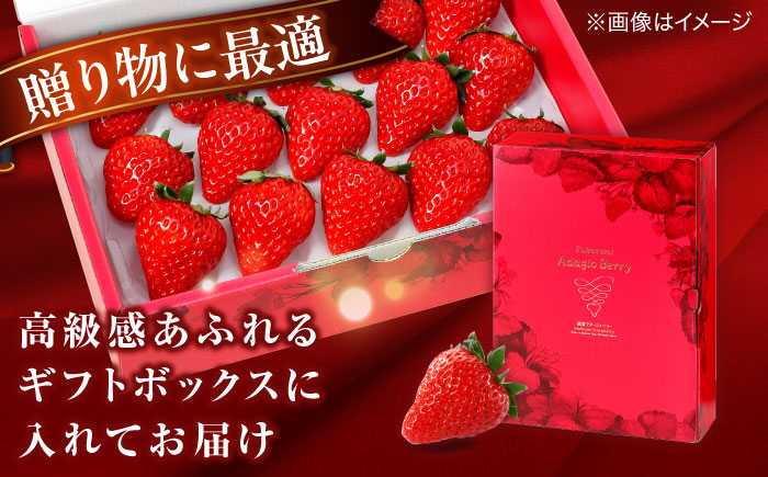【数量限定100セット】島根県松江市「のつ農園」　完熟いちご「福富アダージョベリー」　15個入り 島根県松江市/山陰中央テレビジョン放送株式会社 [ALFI004]