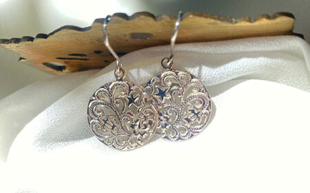 ハワイアンジュエリー　シルバー マリンフックピアス 島根県松江市/アーティストリー&アイ合同会社 [ALFK003] アクセサリー