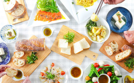 さばの塩辛入りイタリアンオイル･中華オイル4本セット 島根県松江市/株式会社Mitsu FisherMan's Factory [ALFN002] 魚貝 加工品