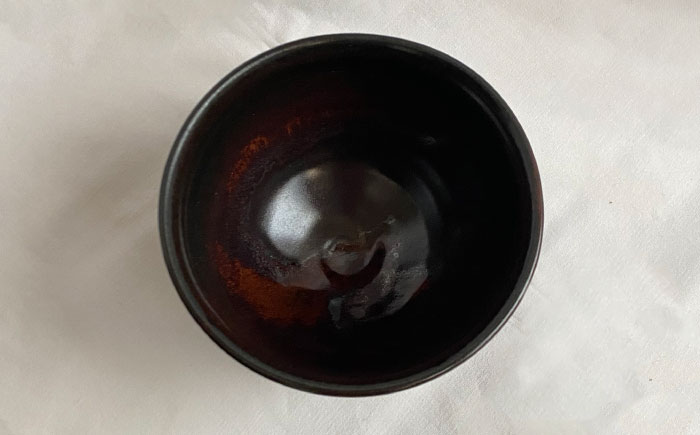 【数量限定8皿】鉄釉 茶碗 島根県松江市/火の川焼松江陶苑 [ALGH001] 陶磁器