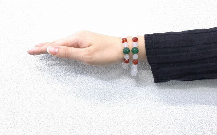 美保岐玉ブレスレット(Lサイズ) 島根県松江市/株式会社秀玉堂 [ALBB003] アクセサリー