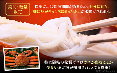 【期間限定・先行予約】冬の味覚の代表格！松葉ガニ 2枚 島根県松江市/フジキコーポレーション株式会社 [ALDS018] カニ 蟹