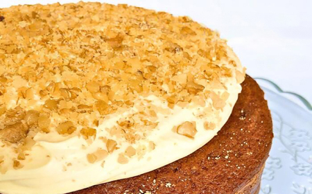 キャロットケーキ ホール/Carrot Cake Full 島根県松江市/アーティストリー&アイ合同会社（巨人のシチューハウス） [ALEB005]