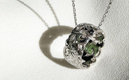 ハワイアンジュエリー　シルバー マリンリング兼ペンダント 島根県松江市/アーティストリー&アイ合同会社 [ALFK002] アクセサリー