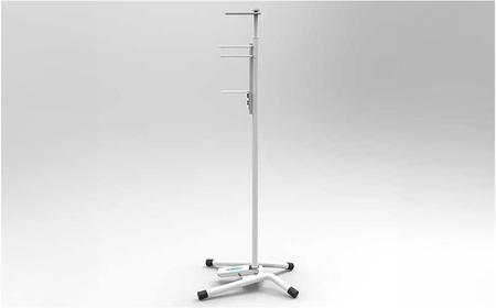 足踏み消毒ポンプスタンド 島根県松江市/島根ナカバヤシ株式会社 [ALGJ001] 雑貨 日用品